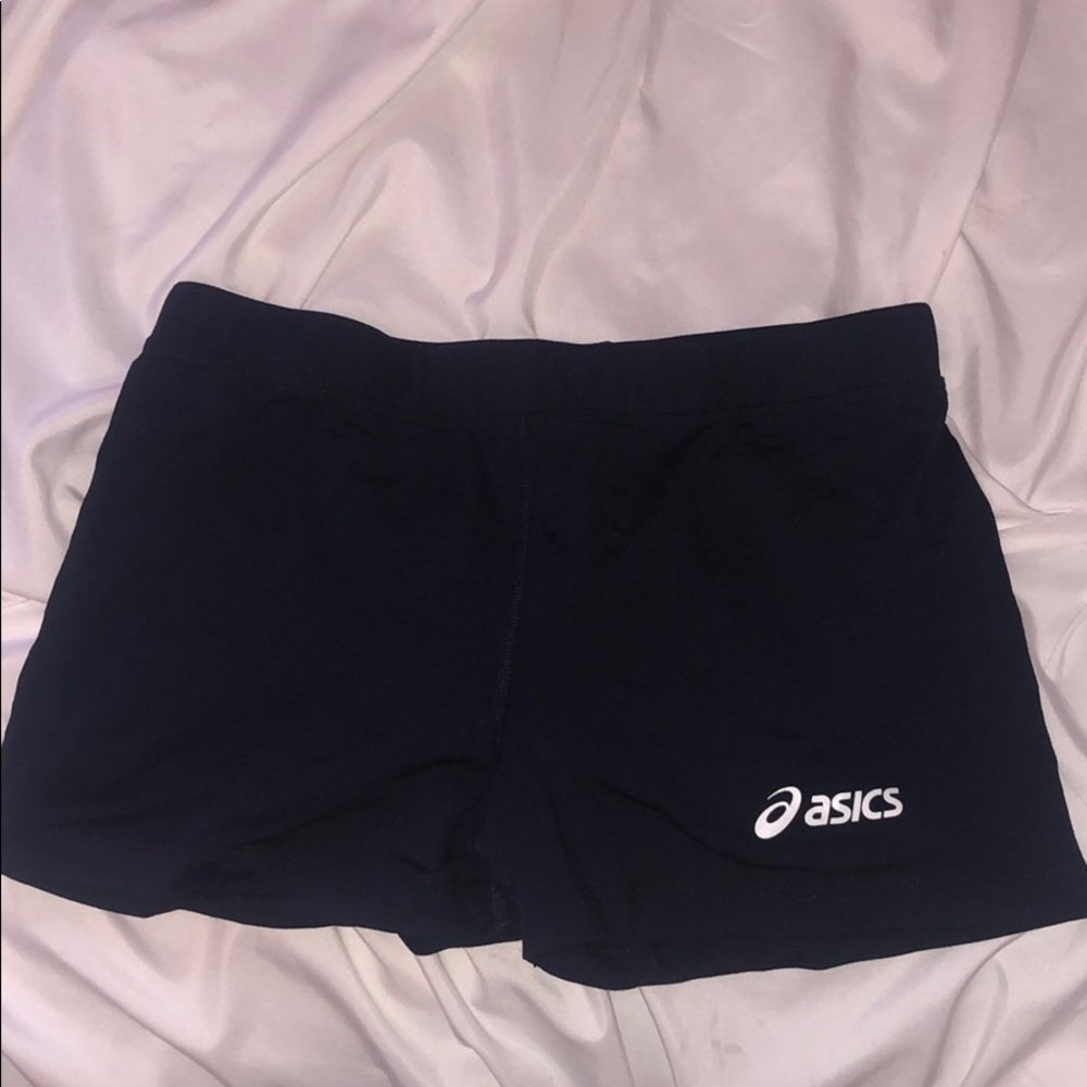 Navy ASICS spandex